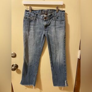 Abercrombie Blue Cropped Jeans